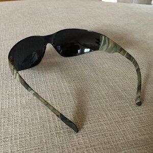 Camo Frame with Gray Lens Biker Style Sunglasses - Brand New